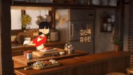 Scene from the opening of the K-drama Tastefully Yours | Image via: Netflix